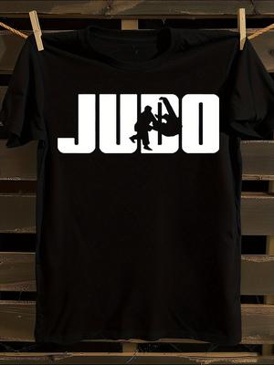 Plus Size Black Judo & Martial Arts T-Shirt