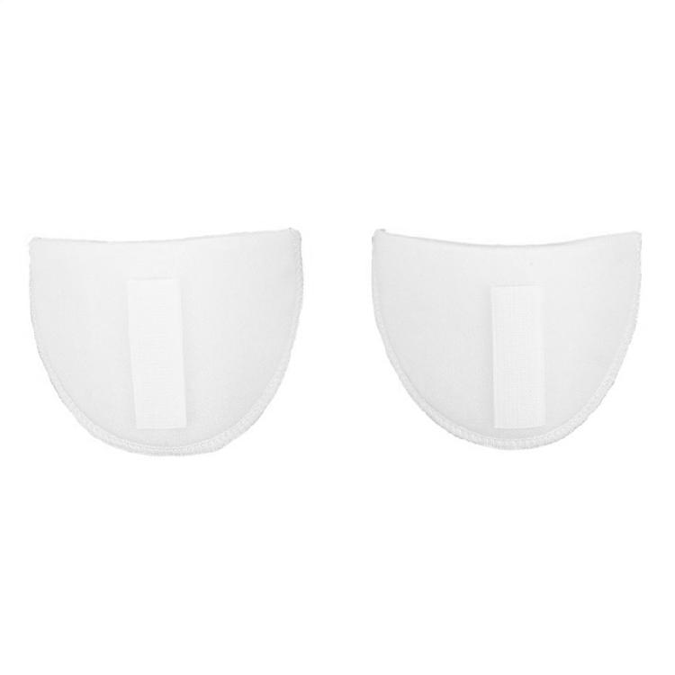 2 Paar Weiche Schwamm Schulterpolster Atmungsaktive Schulterpolster Eingenähte Schulterpolster 1cm Dicke