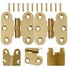 2 Stück Vintage Schmetterling Messing Scharniere für MINI Flache Scharniere für Schranktüren Heimmöbel Beschläge Zubehör