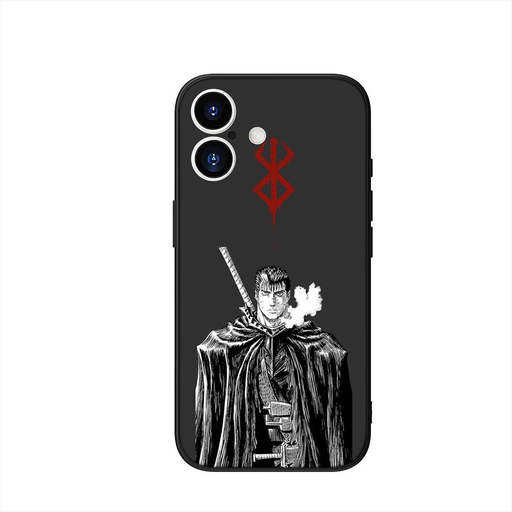 

Berserks Wallpaper Guts Cover Phone Case for Apple iPhone 17 16 15 11 Pro XS Max XR 6 7 8 Plus + SE 2020 5 16E iPhone 15 ProMax