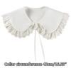 Simple Elegant Lace False Collar Adjustable Sweet Detachable Collar Soft Comfortable Decorative Lace Neckline All Matching