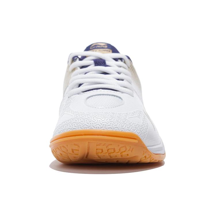 New LiNing Kirin TD Cushioned Anti-Slip And Wear-Resistant Lightweight Low-Top Training Shoes Women's White Gold APTR002-2