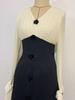 2024 Autumn European & American Middle Eastern Chic Spliced Dress