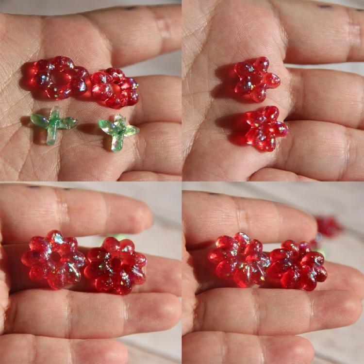 Premium Silicone Mold For Round Flower Earrings And Jewelry DIY Crafting With Easy Demolding