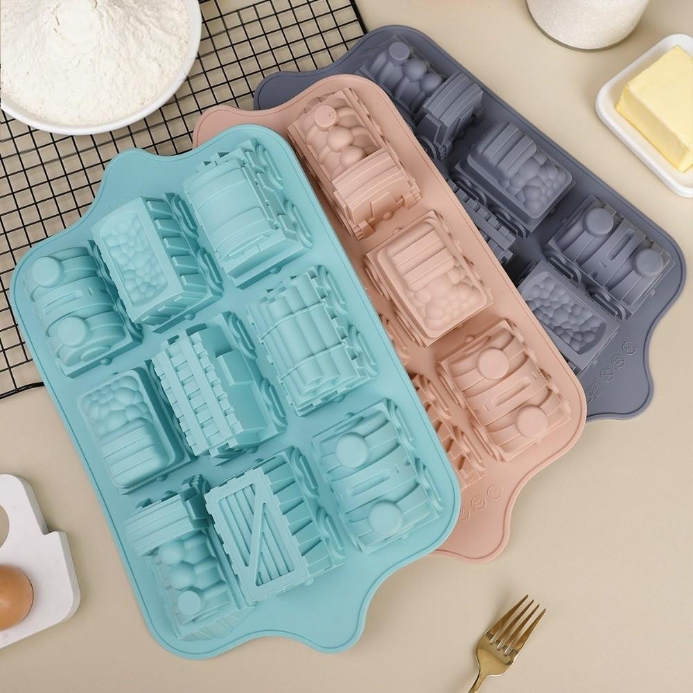 Silicone Ice Cube Tray 9-Tank Design Jelly Mold Multi-Use Mold Cake Mold  Kids Snacks