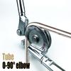 180 ° Heavy Duty Tube Bender 12mm/1/2'' O.D.TUBING 0-180 Degrees Pipe Bender and Tube Bending Manual Machine Tools