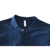 Chinese Retro Style Cotton Linen Tshirt for Men Summer Long Sleeve Top Daily Casual Stand Collar Pullover Men T-shirt 4XL
