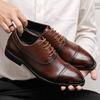 Men'S Casual Business 38~48 Formal Leather Original Italian Luxury Oxfords Shoes Male Wedding Party Office Gentleman Shoes