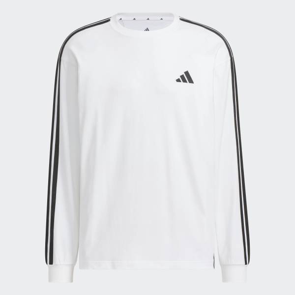 Adidas EssenTial Floss Loose FiT 3 STripe Long Sleeve T shirT Kf3731