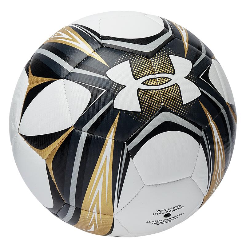 Under Armour Size 5 Ball Soccer Ball TPU Machine Stitched Soccer Ball Unisex Gold 25520201-782 Size 5 Ball
