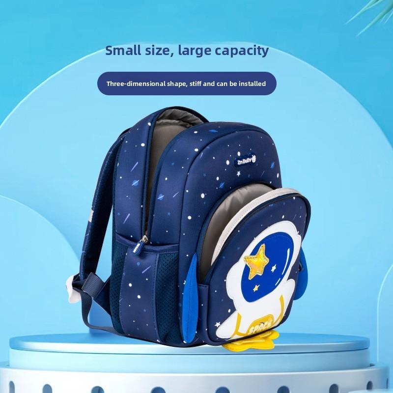 Sesame Baby Cartoon Astronaut Toddler Backpack With Breathable Material For School Use