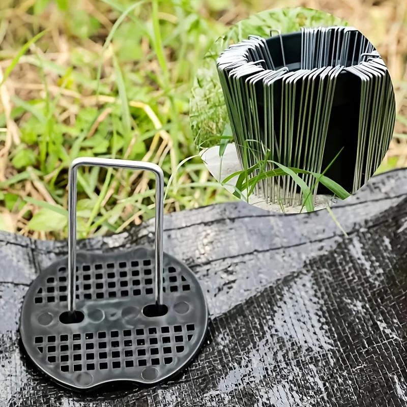 U-shaped Ground Nail Lawn Nail for Insect Prevention, Fixed with Grass Proof Cloth,Artificial Turf,Sunshade Net,Non-woven Fabric