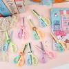 Cartoon Small Animal Scissors Handmade Kindergarten Round Head Scissors For Art Class Children Pupils Safe Without Hurting Hands