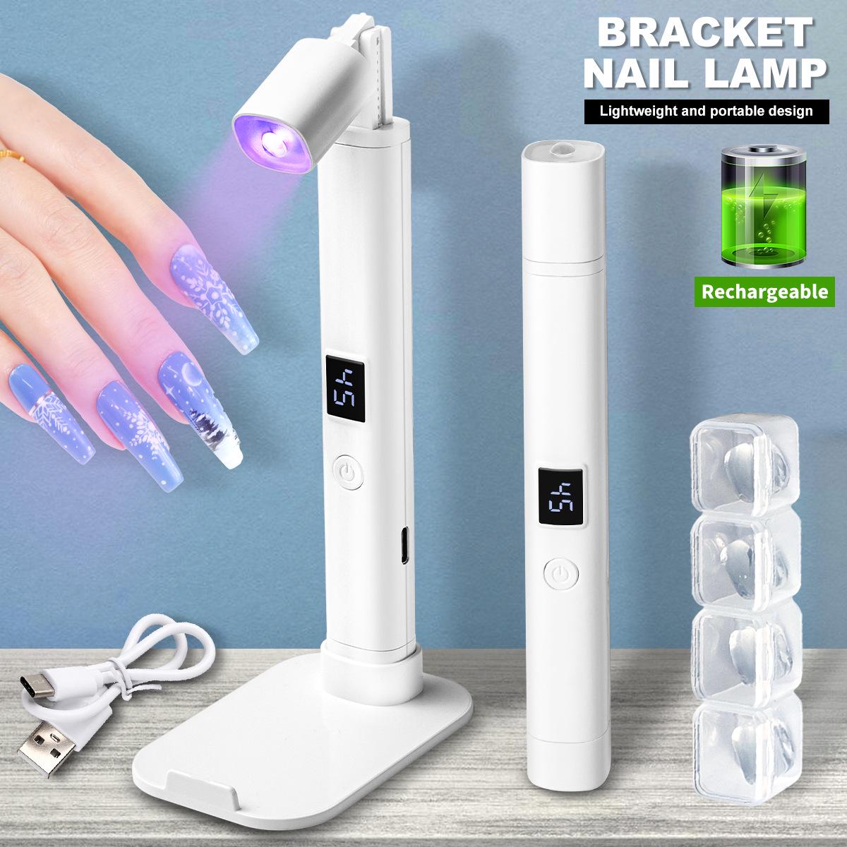 

Portable Rechargeable Retractable Nail Art Gel Curing Lamp
