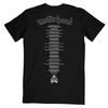 Motorhead Unisex Adult March Or Die Song Lyrics Cotton T-Shirt