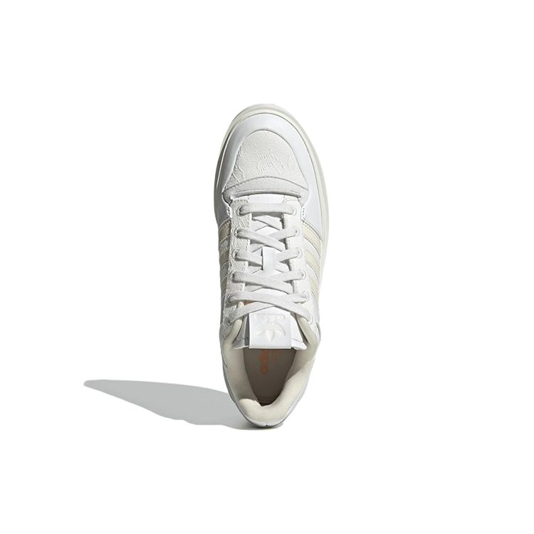 adidas Forum Bonega İşlemeli Çiçekli Kadın Spor Ayakkabı Beyaz Kristal-Beyaz Wonder-Beyaz GZ4297