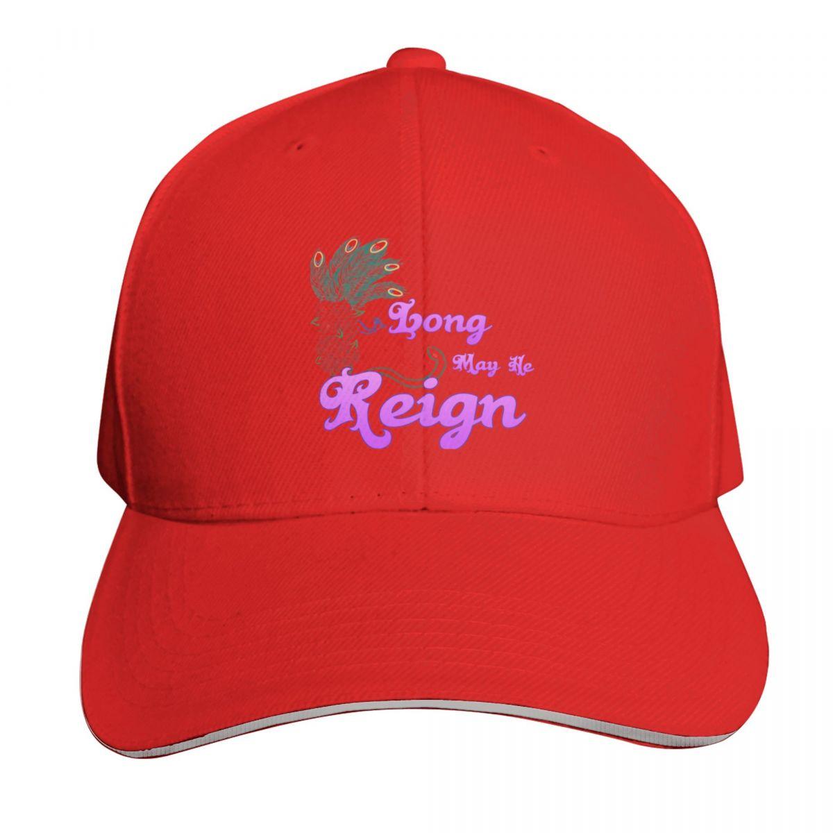 Long May He Reign Baseball Cap Military Cap Unisex Unisex hat Dropshipping Luxury Hat Unisexs Caps Womens