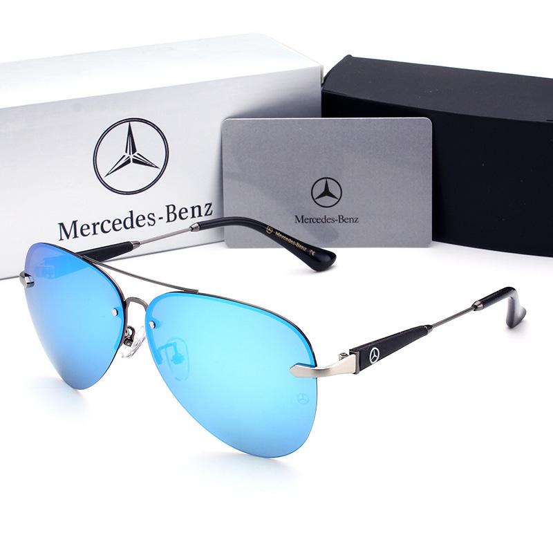 Car Luxury Polarized Sunglasses Anti Glare Goggles Mercedes Benz A C E V R S Class ML CLA CLS GLA GLC GLK GLS SLK Vito Sprinter