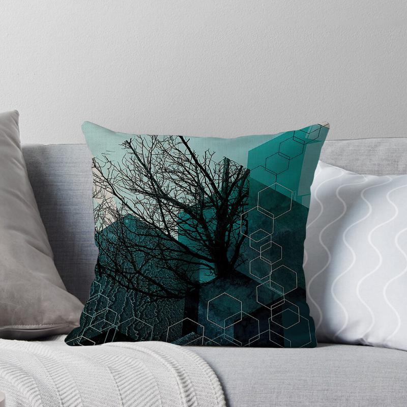 House Decorative Home Pillowcase for Sofa Cushion Cover Modern 45*45 Nordic 40*40cm 40x40cm 50x50 Living Room Abstract 60x60