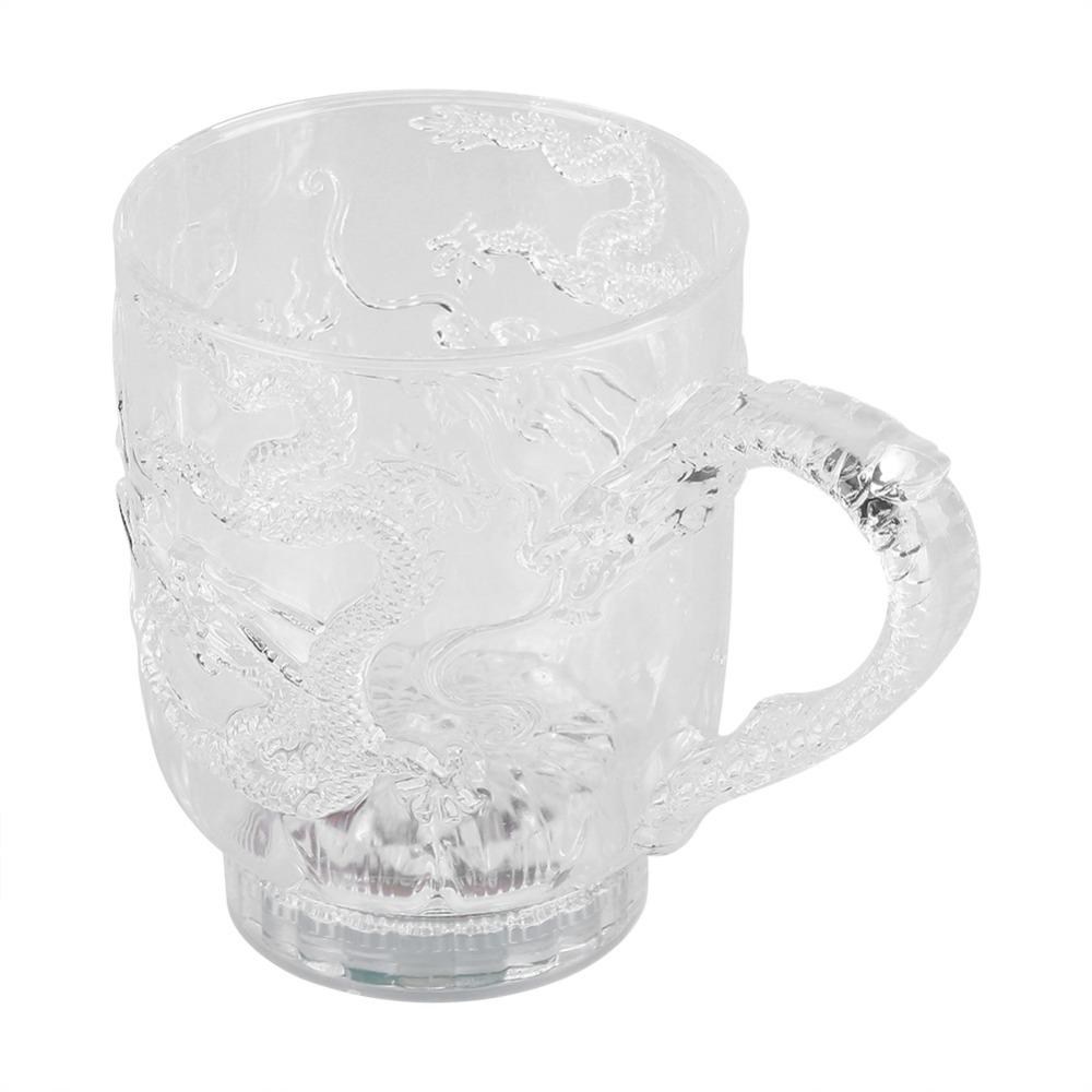 Pineapple Shape Beer Mug With Sensor Induction Cup Glow Effect Drink Cup Birthday Gathering