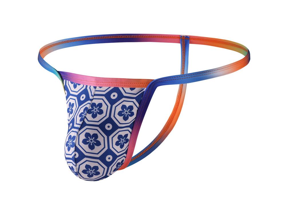 Pánské nízké pruhované síťované slipy - Sexy, měkké a elastické