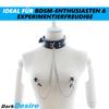 DarkDesire BDSM Fetish Nipple Clamps with Collar Adjustable Breast Clamps