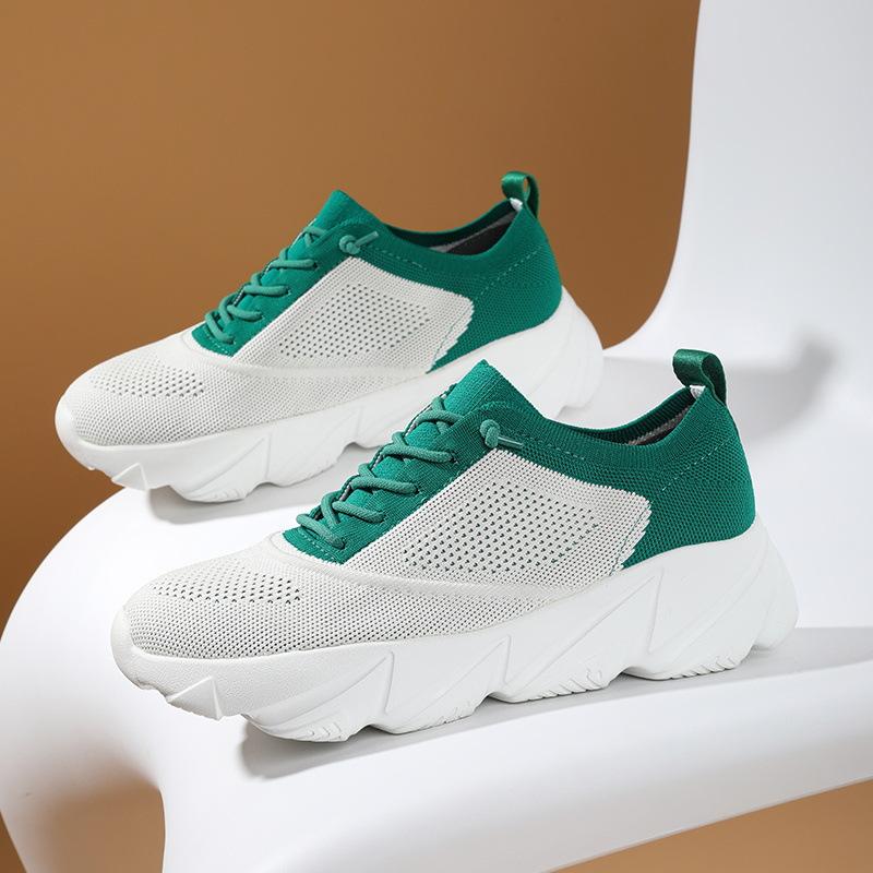 New classic walking shoes couple sports running shoes soft sole low top lightweight mesh shoes casual shoes