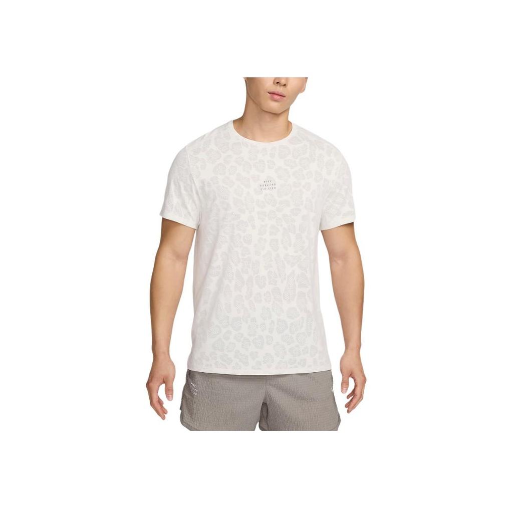 Nike Leopard Print Casual Short Sleeve T-Shirt Men Tops Light-Gray FZ0614-030