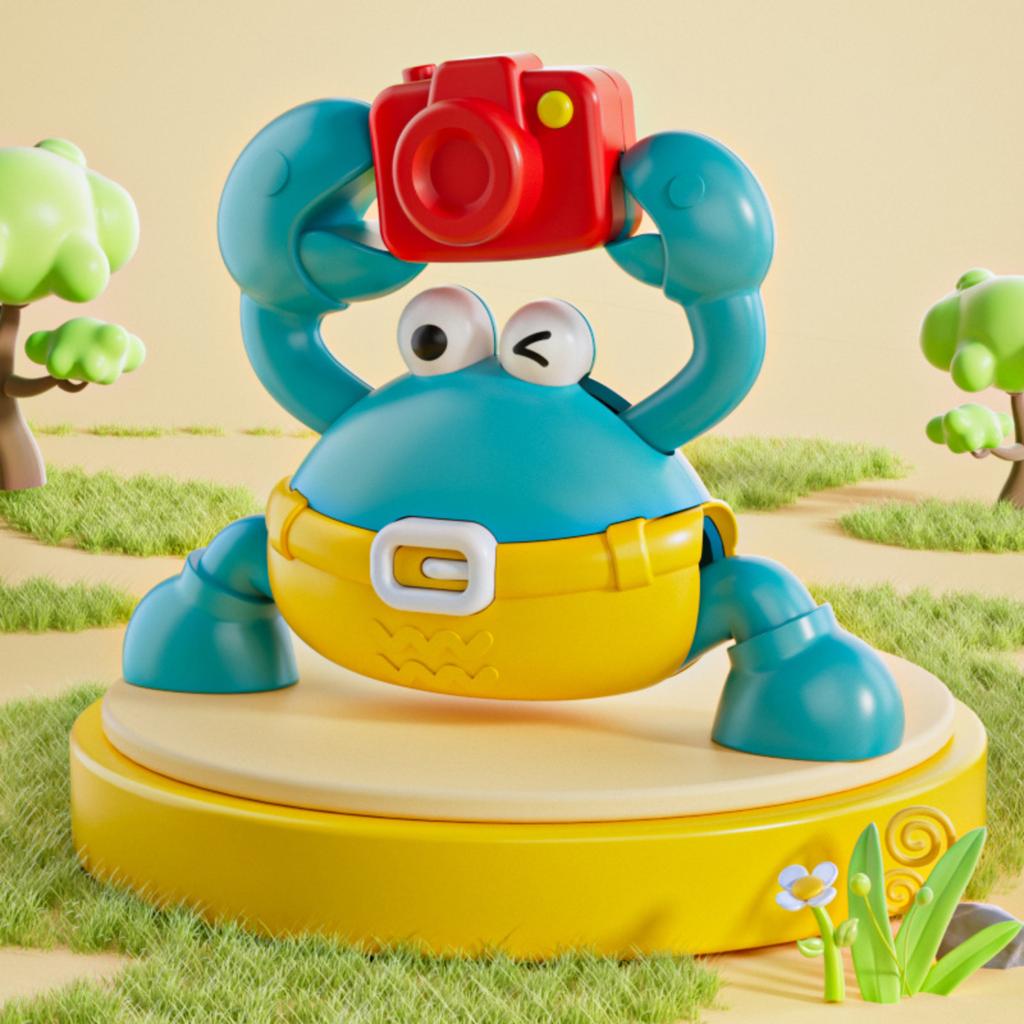 Crab Powered Toy, Inertial Baby Educational Toy