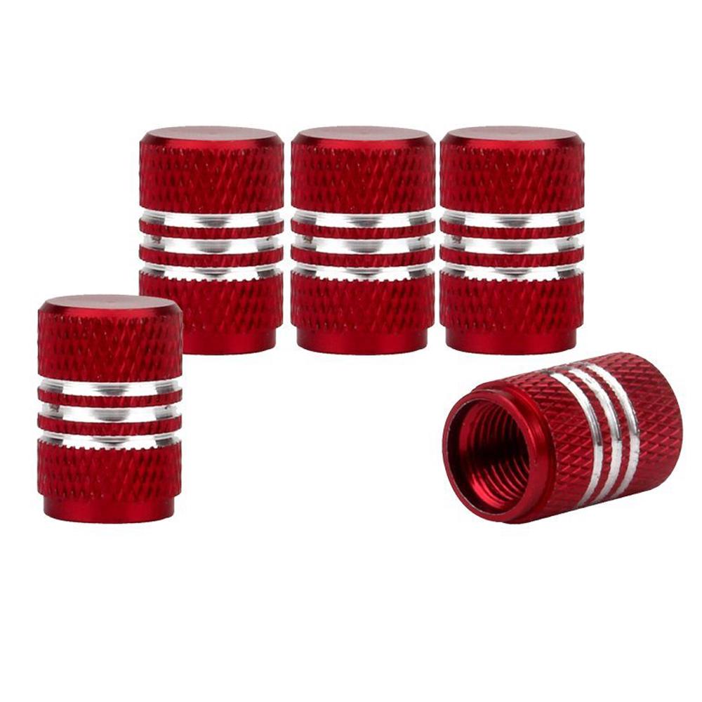 1000 Plástico neumático válvula Polvo Caps rojo