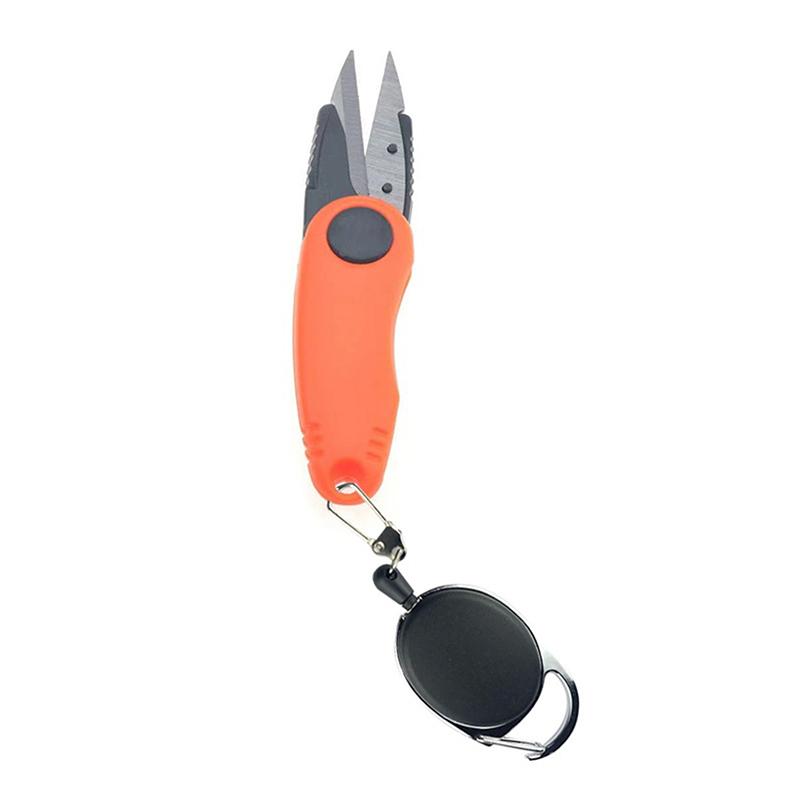 

Lure Fishing Scissors, Fishing Accessories, Angled Folding Scissors, Shrimp-Shaped Design, Portable And Compact. C
