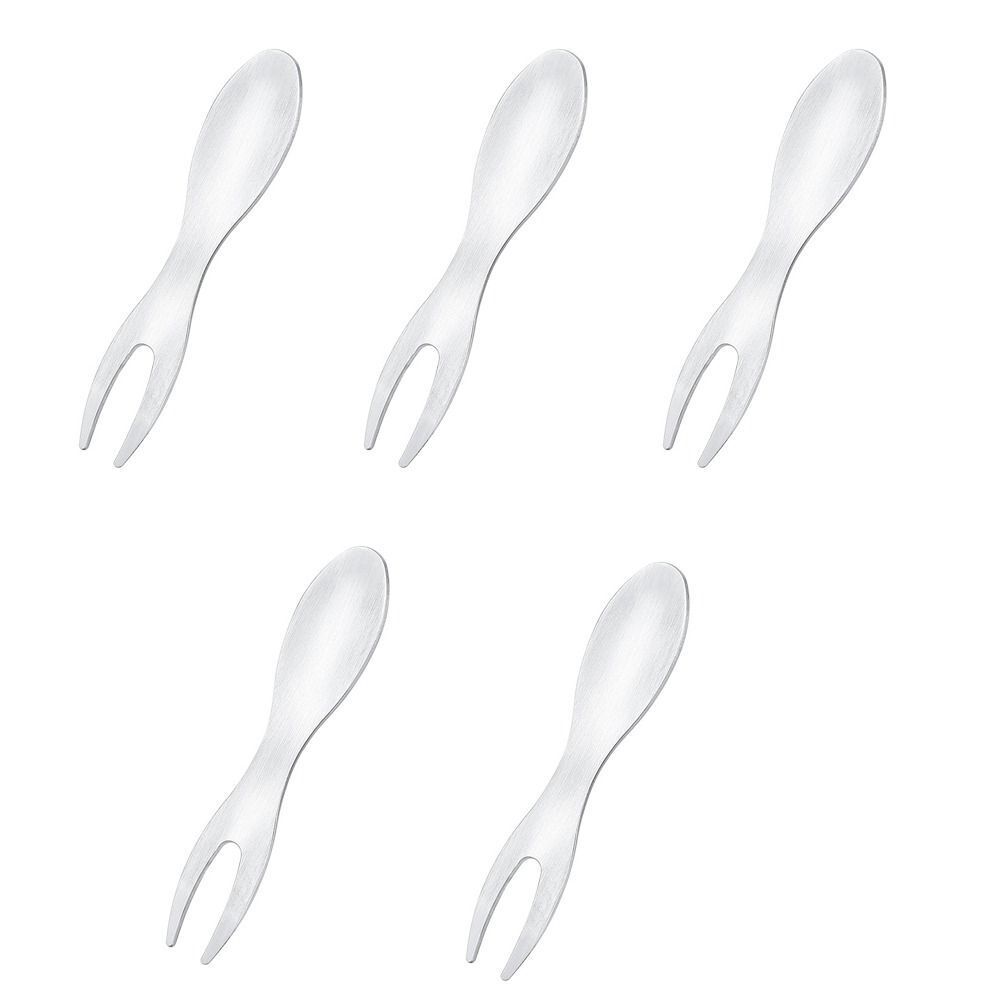 

5 шт. держатели для кукурузных початков для барбекю из нержавеющей стали, кукурузная вилка, фруктовая вилка, кухня 2