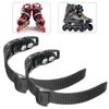 2 Pcs Roller Skate Energy Belt Inline Skates Universal Buckle Straps Clasp Replaceable Buckles For Kids Roller Skates Shoelaces