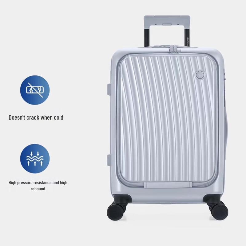 OIWAS Front-Opening Carry-On Luggage