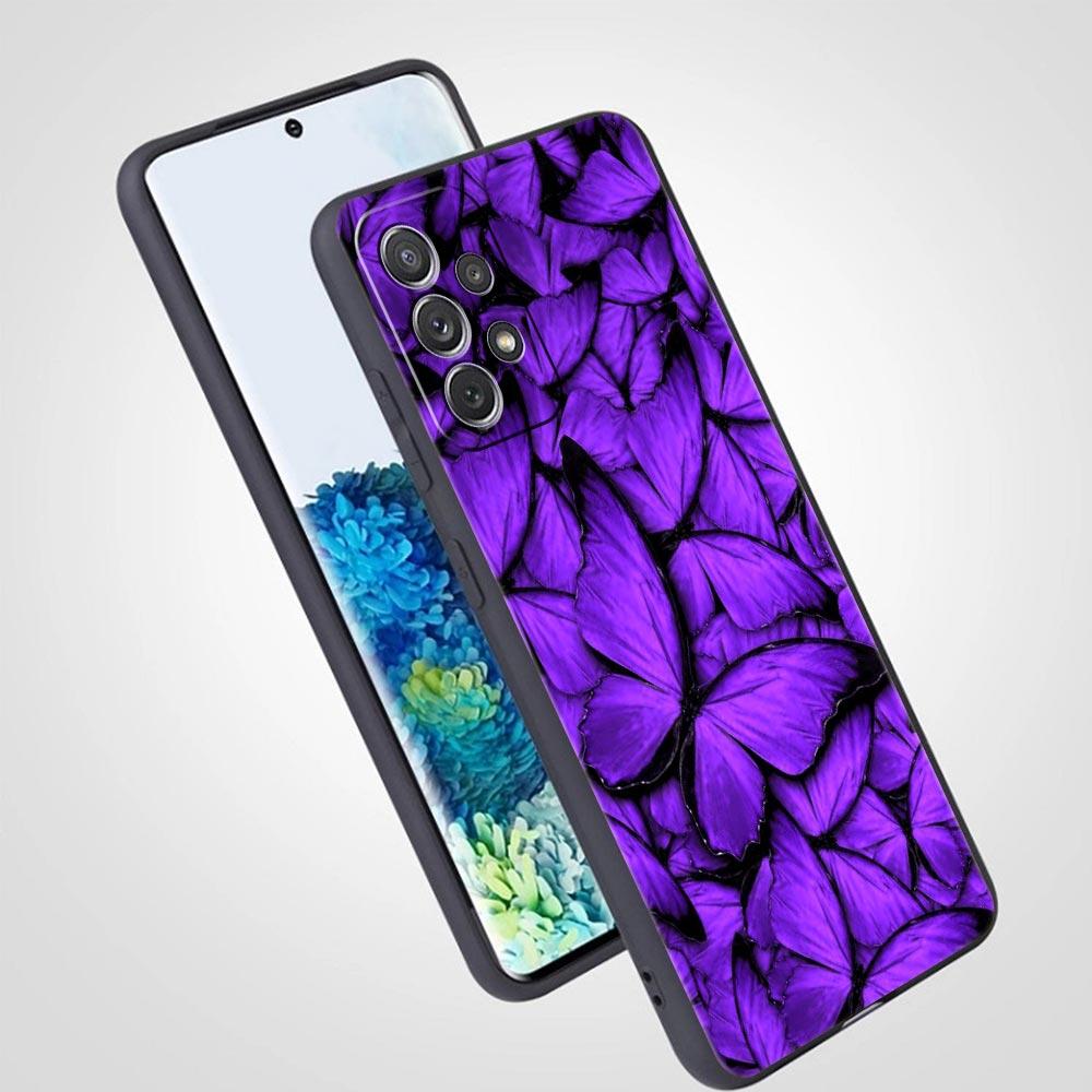 Infinity On Purple Phone Case For Samsung Galaxy A13 A51 A71 A41 A31 A21S A11 A01 A03S A12 A32 A52 A22 A23 A33 A53 A73 5G Cover
