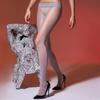 360 Glossy Low-Waist Seamless Leggings: 912-Needle Lace, Open Crotch, Women's Anti-Hook Stockings with Horse Oil Finish.