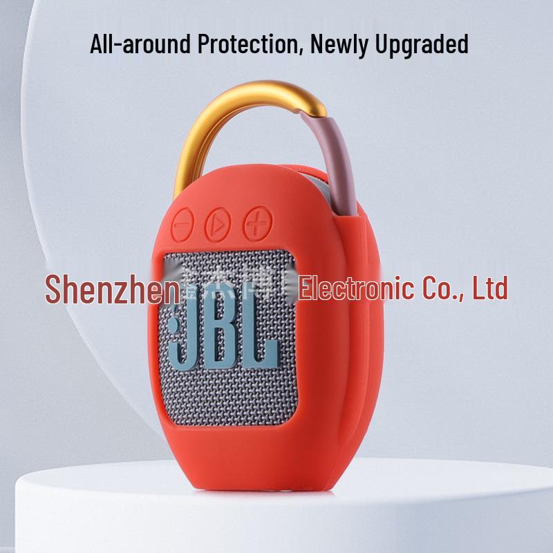 JBL Clip 4 Protective Silicone Case - Portable Wireless Bluetooth Speaker Storage Bag