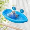 Swimming Pool Bird Bath Shower Durable Bird Drinking Bowl Parrot Shower Bird Feeding Bool  Pet Toys
