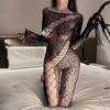 Sex underwear leopard print sex net clothes wild wind sexy passion uniform hollow perspective flirting outfit