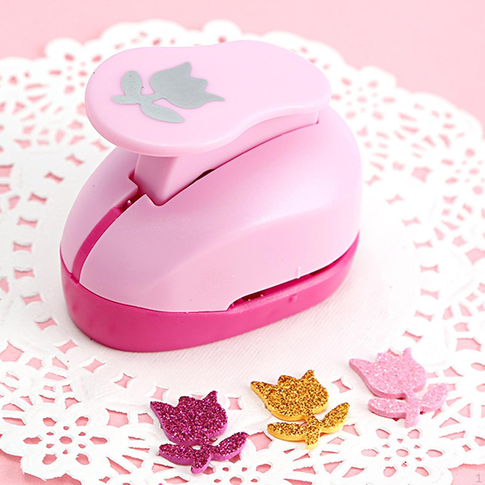 

Дырокол для бумаги, декоративные формы отверстий, экономящий труд перфоратор для скрапбукинга Tulip