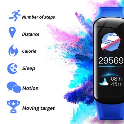 C1 Plus Smart Wristband Long Standby Time Health Tracking Multifunctional Bluetooth-compatible IP67 Waterproof