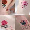 Long-Lasting Waterproof Butterfly & Rose Temporary Tattoos for Women - Scar-Covering Body Stickers