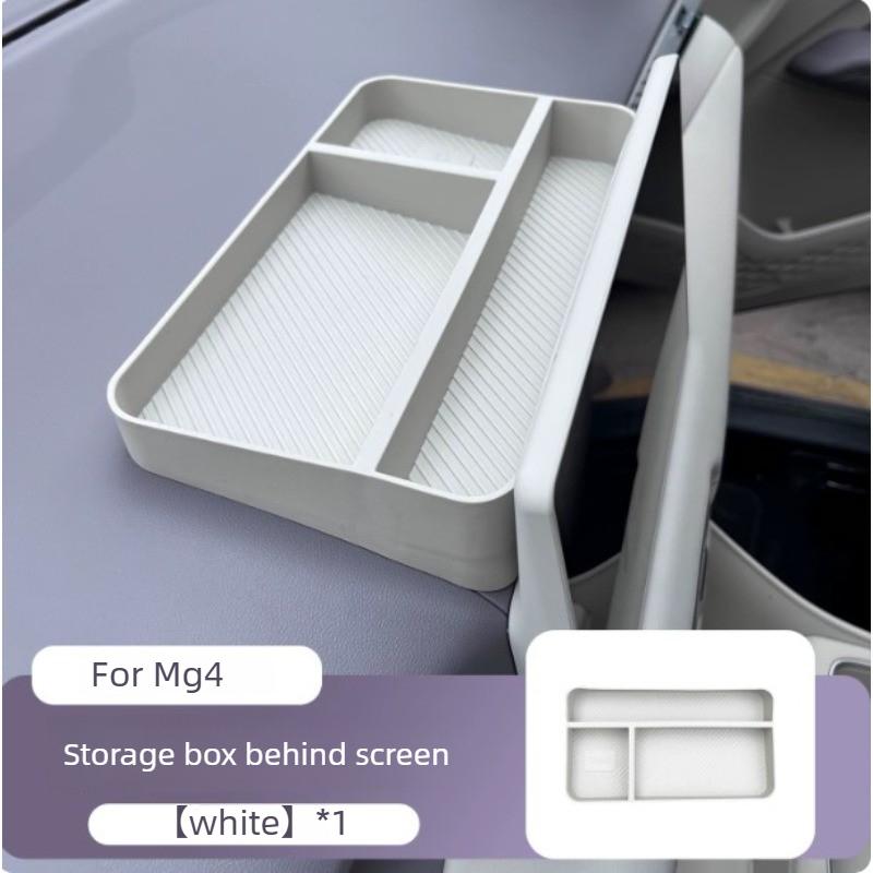 Hidden Storage Tray Behind Dashboard Screen, Practical Modified Interior Storage Accessories for MG4