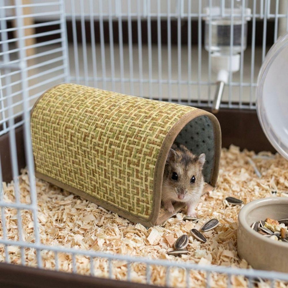 Scratch Resistant Hamster Cool Nest Wear Resistant Small Pet Bed Hamster Hideout  Summer Cooling