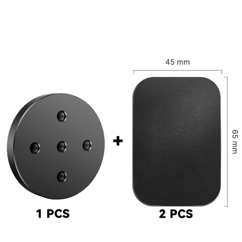 Magnetic Phone Holder Base 1/4 Hole Tripod Adapter Ball head Gimbal for iPhone 15 14 13 12 MagSafe Removable Cell Phone Stand