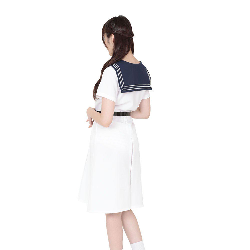 Be With School Uniform Type Kobano Mitsuba Azalea Sailor Uniform White M Size Cosplay Costume Women's