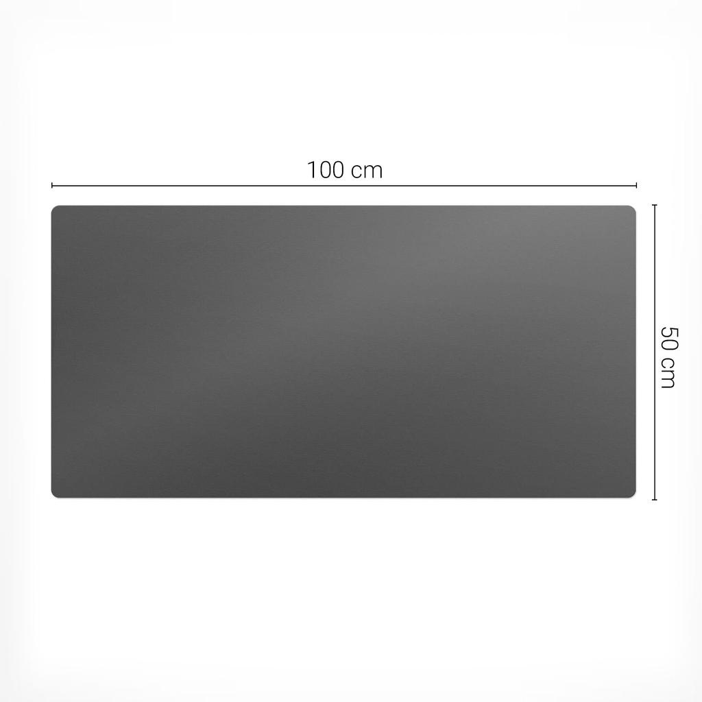 Podkładka Gamingowa Pod Mysz I Klawiaturę Kolor Szaro-Brązowy 100X50 Cm