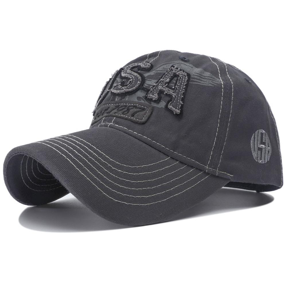 Papa Baumwollnaht Bestickt USA Kappe Baseball Camouflage Herren Hüte Mode Damen Verstellbar Hip Hop Urban Street Style Kappen Sommer Outdoor Sonne