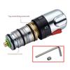 Thermostatic Tap Valve Core Solar Electric Water Heater Mixing Valve Core Shower Mixer Brass Valve Bar Repair Kit Replacement