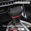 Leather Car Gear Shift Sleeve Knob Protective Cover For Volvo V60 V50 V40 S80 S60 S90 C40 XC40 V70 XC70 XC60 XC90 NA6